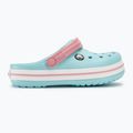 Kinder Crocs Crocband Clog eisblau/weiß Pantoletten 3