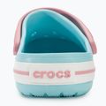 Kinder Crocs Crocband Clog eisblau/weiß Pantoletten 8