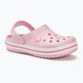 Crocs Crocband Clog Ballerina rosa Pantoletten für Kinder 2