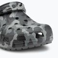 Crocs Classic Printed Camo Clog schiefergrau/multi Flip-Flops 8