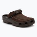 Herren Crocs Yukon Vista II Clog espresso flip-flops