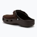 Herren Crocs Yukon Vista II Clog espresso flip-flops 4