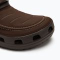 Herren Crocs Yukon Vista II Clog espresso flip-flops 8