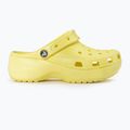 Crocs Classic Platform Clog Banane Damen Flip-Flops 4