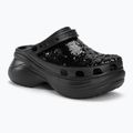Slides Schlappen  Damen Crocs Classic Bae Sequin black/multi