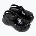Slides Schlappen  Damen Crocs Classic Bae Sequin black/multi 5