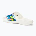 Crocs Classic Crocs Bubble Block Slide weiß/multi Flip-Flops 3