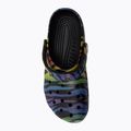 Crocs Classic Seasonal Damen Flip-Flops mit Zebradruck und Regenbogen 6