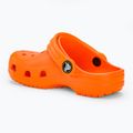 Slides Schlappen  Kinder Crocs Classic Clog T orange zing 4