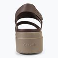 Crocs Brooklyn Low Wedge Damen Sandalen mushroom/stucco 6