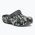 Crocs Classic Camo Clog T grau Kinder-Pantoletten 207593-097