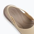 Crocs Brooklyn Met Low Wedge Damen Metall Champagner Sandalen 9