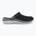 Crocs LiteRide 360 Clog Flip-Flops schwarz/schiefergrau 3