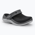 Slides Schlappen  Kinder Crocs LiteRide 360 black/slate grey