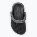 Slides Schlappen  Kinder Crocs LiteRide 360 black/slate grey 6