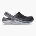 Slides Schlappen  Kinder Crocs LiteRide 360 black/slate grey 10