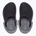 Slides Schlappen  Kinder Crocs LiteRide 360 black/slate grey 12