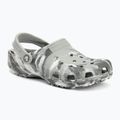 Crocs Classic Marbled Clog Flip-Flops hellgrau/mehrfarbig 2