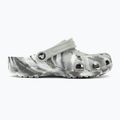 Crocs Classic Marbled Clog Flip-Flops hellgrau/mehrfarbig 3