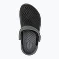 Crocs LiteRide 360 Clog Kinder-Flip-Flops schwarz/schiefergrau 6