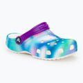Slides Schlappen  Kinder Crocs Classic Solarized Clog white/multi