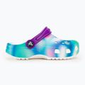 Slides Schlappen  Kinder Crocs Classic Solarized Clog white/multi 3