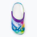 Slides Schlappen  Kinder Crocs Classic Solarized Clog white/multi 6