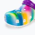 Slides Schlappen  Kinder Crocs Classic Solarized Clog white/multi 8