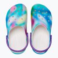 Slides Schlappen  Kinder Crocs Classic Solarized Clog white/multi 12