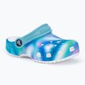 Slides Schlappen  Kinder Crocs Classic Solarized Clog white/multi