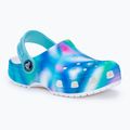 Slides Schlappen  Kinder Crocs Classic Solarized Clog white/multi 2