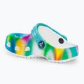 Slides Schlappen  Kinder Crocs Classic Solarized Clog white/multi 4