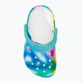 Slides Schlappen  Kinder Crocs Classic Solarized Clog white/multi 6