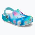 Slides Schlappen  Kinder Crocs Classic Solarized Clog white/multi 9