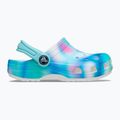 Slides Schlappen  Kinder Crocs Classic Solarized Clog white/multi 10