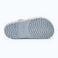 Crocs Bayaband Clog Flip-Flops blau grau/orange 5