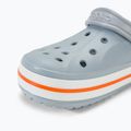 Crocs Bayaband Clog Flip-Flops blau grau/orange 8