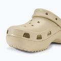 Damen Crocs Classic Platform Clog Knochen Flip-Flops 8