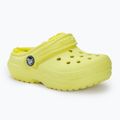 Slides Schlappen  Kinder Crocs Classic Lined sulphur