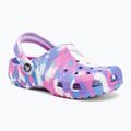 Crocs Classic Marbled Clog K Kinder-Pantoletten in der Farbe 207464-102 2