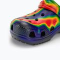 Slides Schlappen  Kinder Crocs Classic Solarized Clog black/navy 8