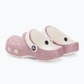 Crocs Classic Glitter Clog weiß/Regenbogen Kinder-Pantoletten 5