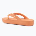 Flip-Flops Damen Crocs Classic Platform papaya 3