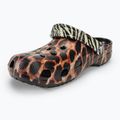 Slides Schlappen  Crocs Classic Animal Remix black/multi animal 8