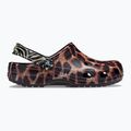 Slides Schlappen  Crocs Classic Animal Remix black/multi animal 10