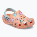 Crocs Classic Pool Party Clog T orange 207846-83E Pantoletten für Kinder 11