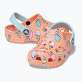 Crocs Classic Pool Party Clog T orange 207846-83E Pantoletten für Kinder 16