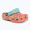 Crocs Classic Pool Party Clog T orange 207846-83E Pantoletten für Kinder