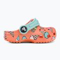 Crocs Classic Pool Party Clog T orange 207846-83E Pantoletten für Kinder 3