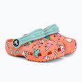 Crocs Classic Pool Party Clog T orange 207846-83E Pantoletten für Kinder 5